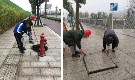 臨港公司突擊完成三江新區(qū)給水井蓋編號(hào)和建檔上報(bào)工作